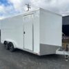 ATC 7.5 x 16 Aluminum Enclosed Cargo Trailer – Spoiler — 5x16 atc enclosed car hauler for sale at Easy Containers