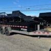 BWise 7 x 16 Heavy Duty Dump Trailer – Low Profile With Ramps — 7x16 bwise dump trailer for sale at Easy Containers
