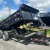 CAM Superline Beast 7 x 14 Dump Trailer – Hydraulic Jack — 7x14 cam superline dump trailer for sale at Easy Containers