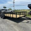 Carry-On 7 x 18 Landscape Utility Trailer – Mesh Sides — 7x18 utility trailer for sale at Easy Containers