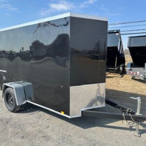 Formula 5 x 10 Enclosed Cargo Trailer – Ramp Door — 5x10 enclosed car hauler for sale at Easy Containers