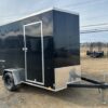 Formula 6 x 10 Enclosed Cargo Trailer – Rear Ramp Door — 6x10 enclosed car hauler for sale at Easy Containers