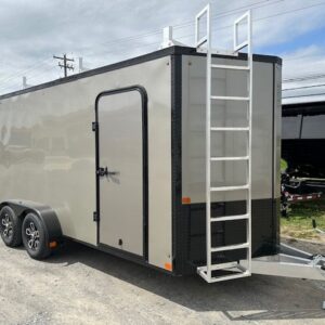 Nitro 7×16 Enclosed Cargo Trailer- Contractor Package — 7x16 contractor enclosed car hauler for sale at Easy Containers