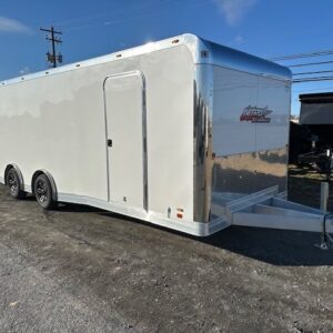 Nitro 8.5 x 24 Enclosed Aluminum Car Trailer — 5x24 aluminum cargo trailer for sale at Easy Containers