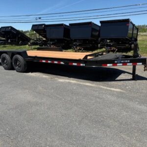 BWise 7 x 20 Heavy Duty Equipment Trailer – 8K Axles — 7x20 bwise equipment trailer 3 for sale at Easy Containers