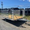 Cargo Pro 8 x 14 Aluminum ATV Trailer – 4′ Aluminum Ramps — 8x14 atv trailer for sale at Easy Containers