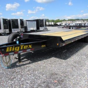 Big Tex 8.5 x 30 Heavy Duty Deckover Equipment Trailer – 12K Axles — 5x30 deckover gooseneck trailer for sale at Easy Containers