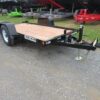 BWise 5 x 12 Equipment Trailer – Single Axle Tilt-Deck — 5x12 equipment trailer for sale at Easy Containers