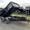 BWise 5 x 10 Low Profile Dump Trailer – Spreader Gate — 5x10 dump trailer for sale at Easy Containers