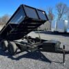 BWise 6 x 10 Low Profile Dump Trailer – Spreader Gate — 6x10 dump trailer for sale at Easy Containers
