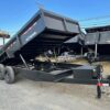 BWise 7 x 16 Low Profile Dump Trailer – Telescopic Cylinders — 7x16 dump trailer for sale at Easy Containers