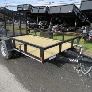 Cam Superline 6 x 10 Landscape Utility Trailer – Ramp Gate — 6x10 utility trailer for sale at Easy Containers