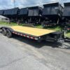 CAM Superline 8 x 20 Full Width Equipment Trailer – Slide Out Ramps — 8x20 equipment trailer for sale at Easy Containers