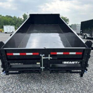 CAM Superline Beast 7 x 16 Dump Trailer – Heavy Duty Dump — 7x16 cam superline dump trailer for sale at Easy Containers