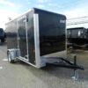 Car Mate 6 x 12 Enclosed Cargo Trailer – 6″ Added Height — 6x12 enclosed car hauler for sale at Easy Containers