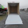 Car Mate 7 x 16 Enclosed Cargo Trailer – 18″ Added Height — 7x16 car mate enclosed car hauler 4 for sale at Easy Containers