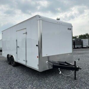 Car Mate 8.5 x 20 Enclosed Car Trailer – Finished Interior — 5x20 car mate enclosed car hauler 3 for sale at Easy Containers