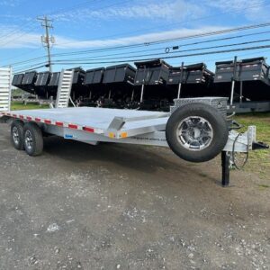 Cargo Pro 8.5 x 20 Aluminum Deckover Equipment Trailer — 5x20 cargo pro gooseneck trailer for sale at Easy Containers