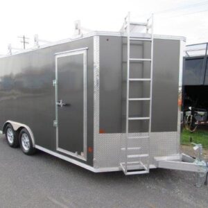Cargo Pro 8.5×16 Aluminum Enclosed V-Nose Trailer — 5x16 cargo pro cargo trailer for sale at Easy Containers