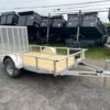 Carry-On 5.5 x 10 Aluminum Landscape Utility Trailer — 5x10 carry-on utility trailer for sale at Easy Containers