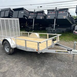 Carry-On 5.5 x 10 Aluminum Landscape Utility Trailer — 5x10 carry-on utility trailer for sale at Easy Containers