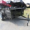 Premier 5 x 8 Landscape Utility Trailer – Steel Sides — 5x8 premier utility trailer for sale at Easy Containers