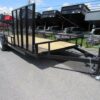 Premier 7 x 20 Landscape Utility Trailer – Side ATV Gate — 7x20 atv trailer for sale at Easy Containers