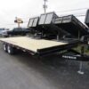Premier 8.5 x 20 Deckover Equipment Trailer – Slide Out Ramps — 5x20 premier gooseneck trailer for sale at Easy Containers