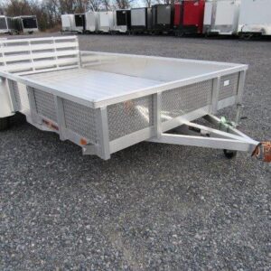 Sport Haven 7×12 Aluminum Utility Trailer – Deluxe Package — 7x12 sport haven utility trailer for sale at Easy Containers