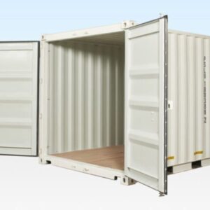10Ft X 8Ft Shipping Container (One Trip) – White - white one trip 10ft shipping container for sale at Easy Containers (view 2)