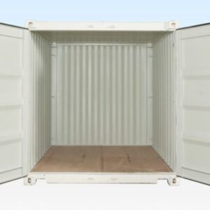 10Ft X 8Ft Shipping Container (One Trip) – White - white one trip 10ft shipping container for sale at Easy Containers (view 3)