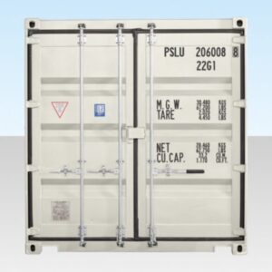 20Ft Shipping Container (One Trip) – White - one trip 20ft shipping container for sale at Easy Containers (view 2)