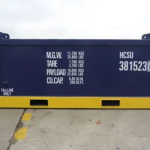 10ft DNV 2.7-1 Half Height Open Top Containers - 10ft open top container for sale at Easy Containers