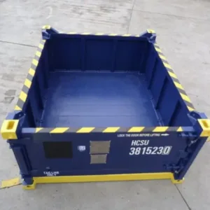 10ft DNV 2.7-1 Half Height Open Top Containers - 10ft open top container for sale at Easy Containers (view 4)