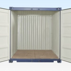 10Ft X 8Ft Shipping Container (One trip) – Blue - one trip 10ft shipping container for sale at Easy Containers