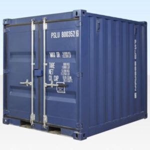 8Ft Shipping Container One Trip (Blue) - 8ft shipping container for sale at Easy Containers