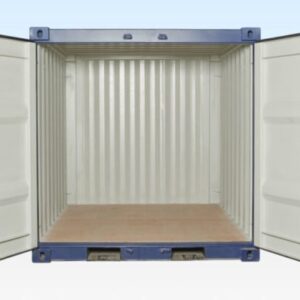 8Ft Shipping Container One Trip (Blue) - 8ft shipping container for sale at Easy Containers (view 2)