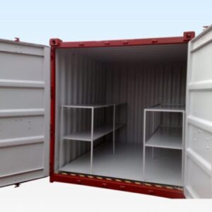 8Ft X 8Ft Flat Floor Bunded Store - 8ft bunded store for sale at Easy Containers