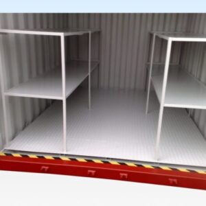 10Ft X 8Ft Flat Floor Bunded Store - 10ft bunded store for sale at Easy Containers (view 3)
