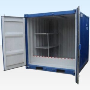 8Ft X 8Ft Raised Bunded Store - 8ft bunded store for sale at Easy Containers