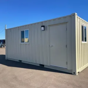 20 foot office in refurbished shipping container - refurbished shipping container office for sale at Easy Containers (view 3)