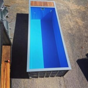 30 Ft Container Pool - 30ft shipping container pool for sale at Easy Containers