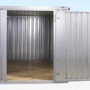 4m x 2.1m Flat Pack Container Store – Galvanised - galvanised flat pack container for sale at Easy Containers (view 3)