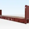 40Ft X 8Ft Used Flat Rack Shipping Container - 40ft flat rack container for sale at Easy Containers