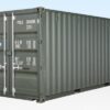 20Ft Shipping Container (One Trip) – Dark Green - dark green 20ft shipping container for sale at Easy Containers