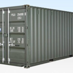 20Ft Shipping Container (One Trip) – Dark Green - dark green 20ft shipping container for sale at Easy Containers