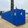 New 45‑ft High Cube Shipping Container – Bold Blue Finish - bold blue high cube container for sale at Easy Containers