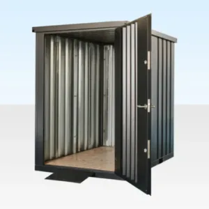 Flat Pack Metal Garden Store - flat pack container for sale at Easy Containers (view 4)