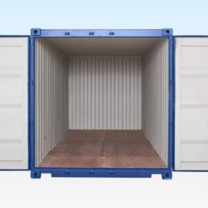 20Ft Shipping Container (One Trip) – Blue - blue one trip 20ft shipping container for sale at Easy Containers (view 3)