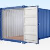 20Ft Shipping Container (One Trip) – Blue - blue one trip 20ft shipping container for sale at Easy Containers
